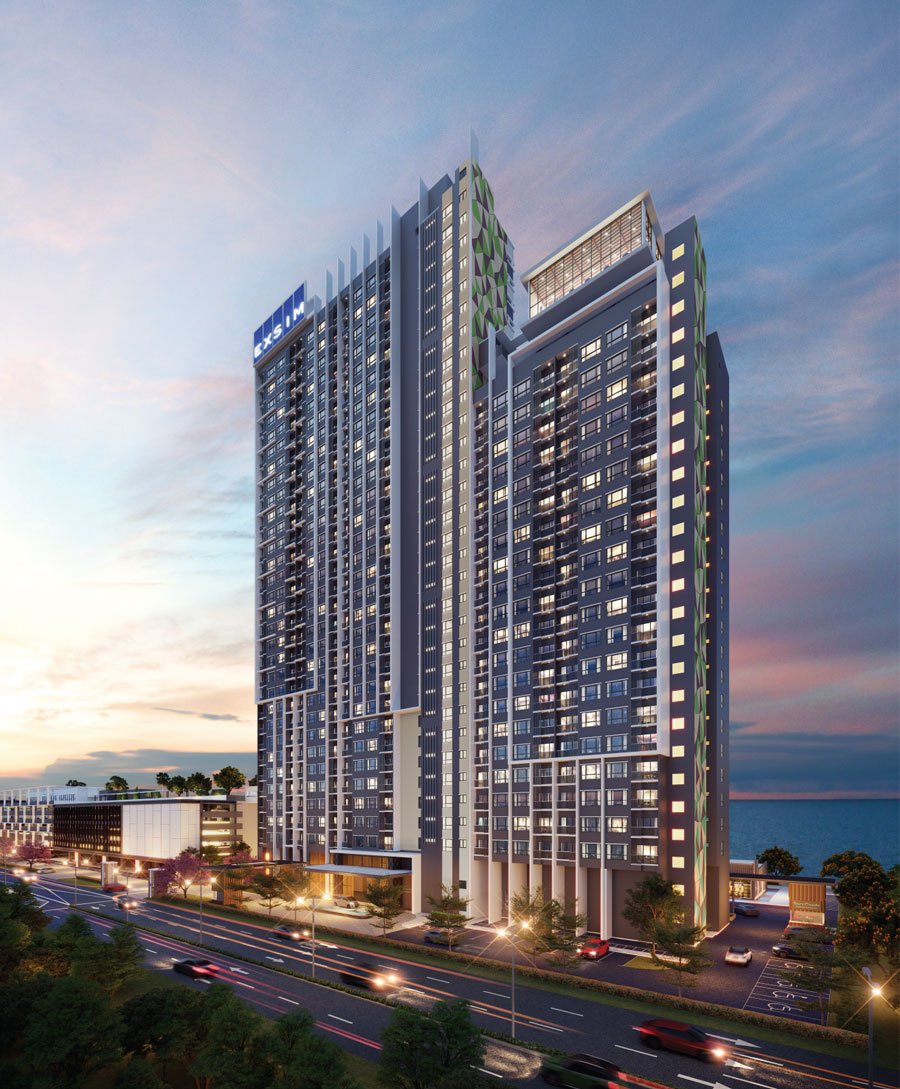 Sea Crestz — EXSIM development in Kuantan Waterfront, Pahang