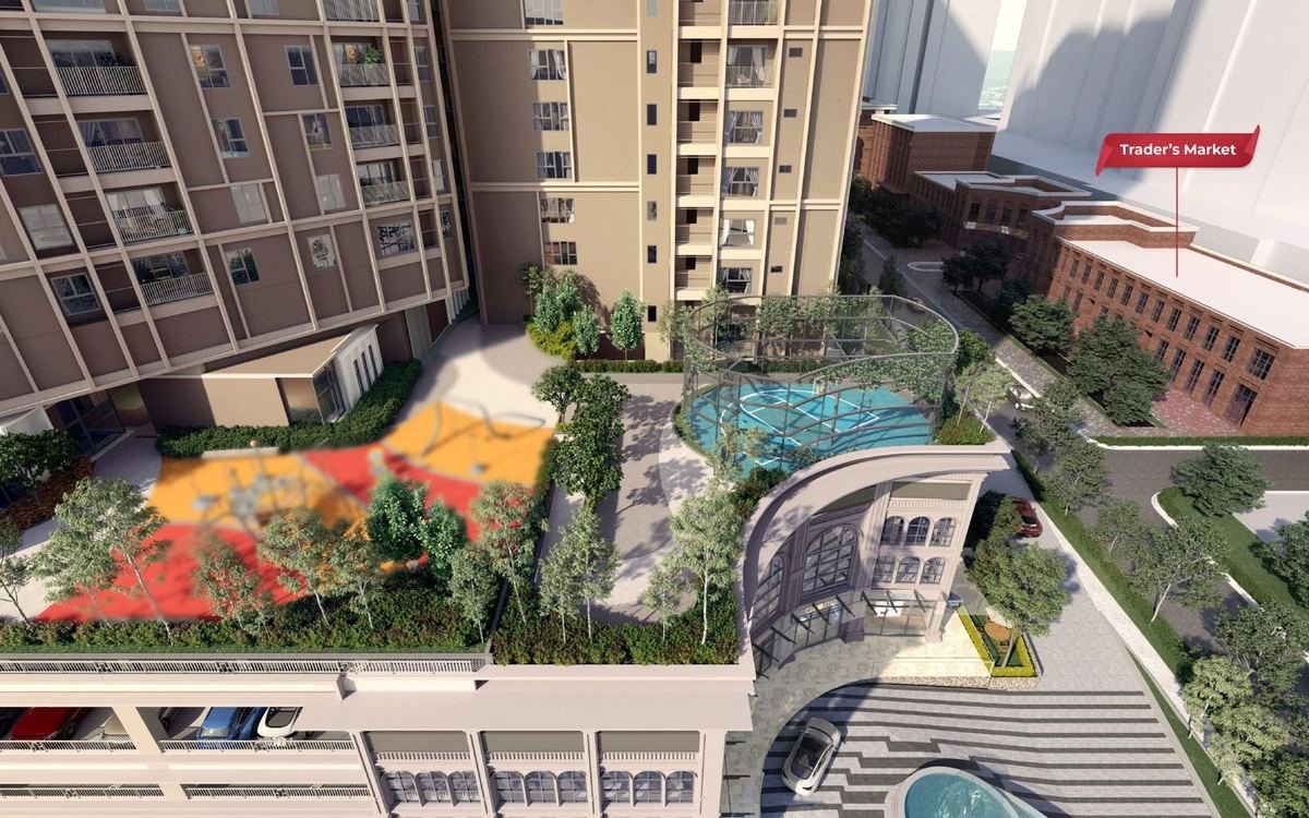 The Aldenz @ Kepong — Podium facilities, artist’s impression