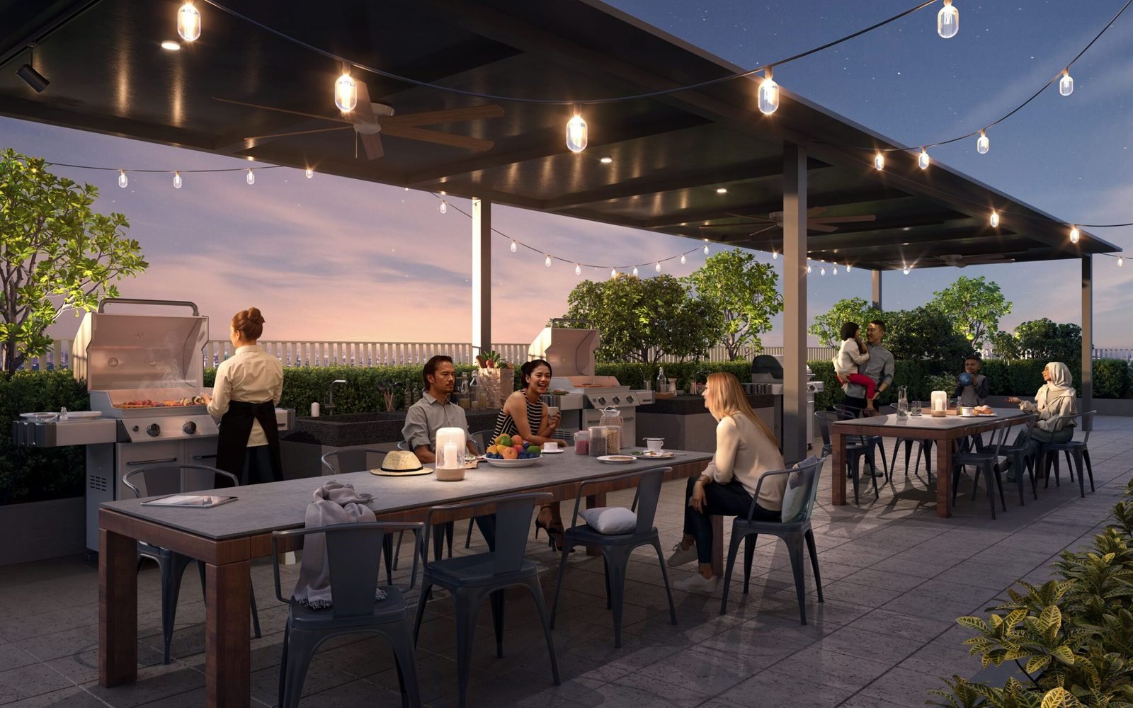 The Aldenz @ Kepong — Sky BBQ, artist’s impression