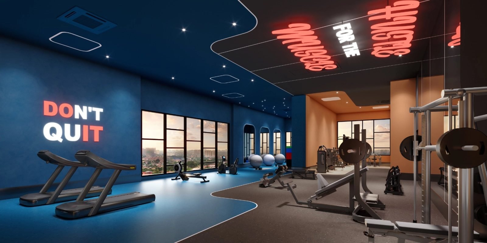 The Asteriaz @ Kebun Teh — Gymnasium, artist’s impression