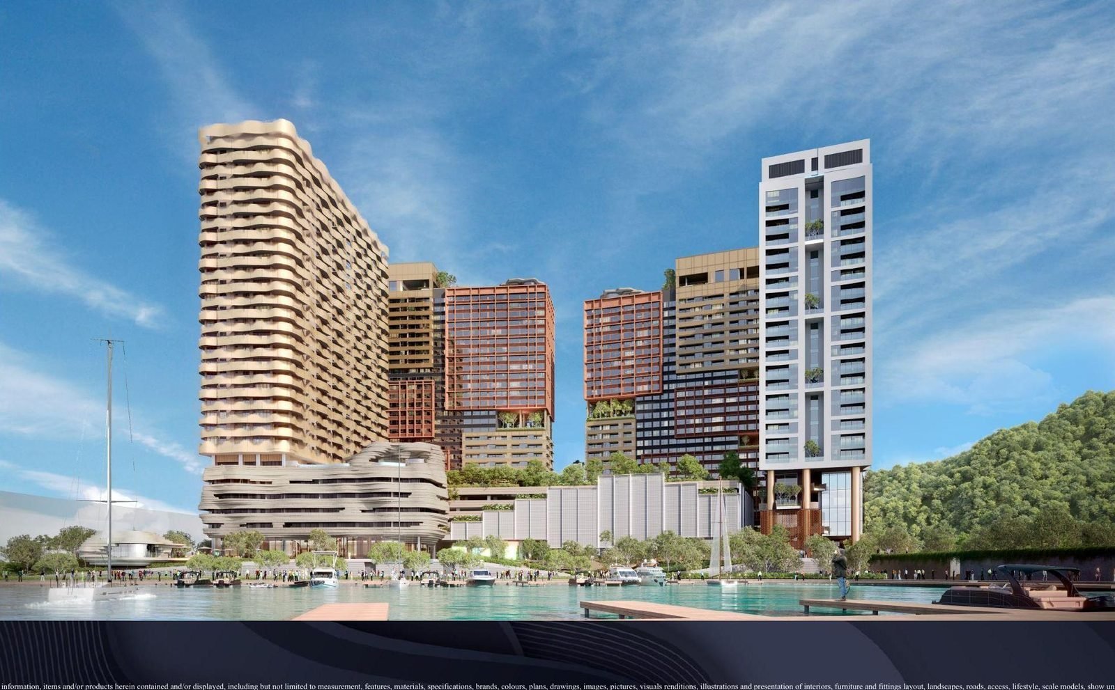 The Bedrock @ Jesselton Docklands — Ocean view, artist’s impression