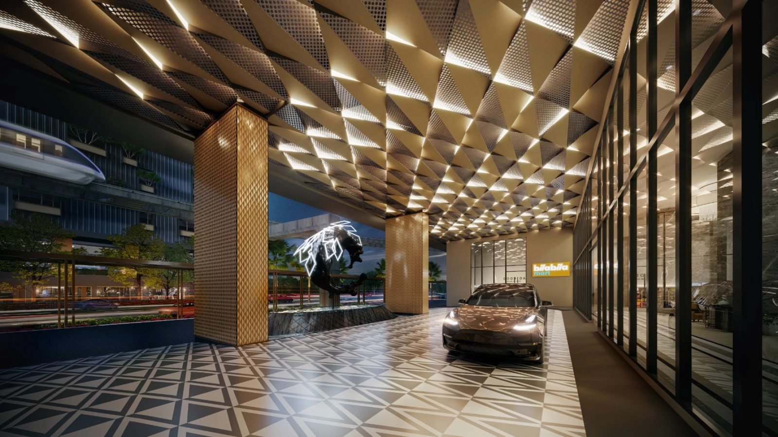 Branniganz Suites @ Bukit Bintang — Arrival lobby, artist’s impression