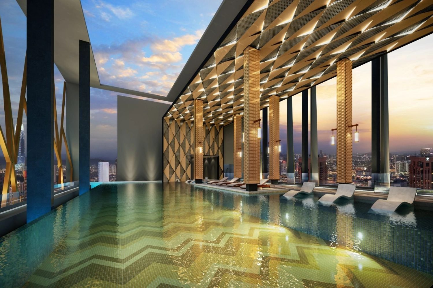Branniganz Suites @ Bukit Bintang — Infinity pool, artist’s impression