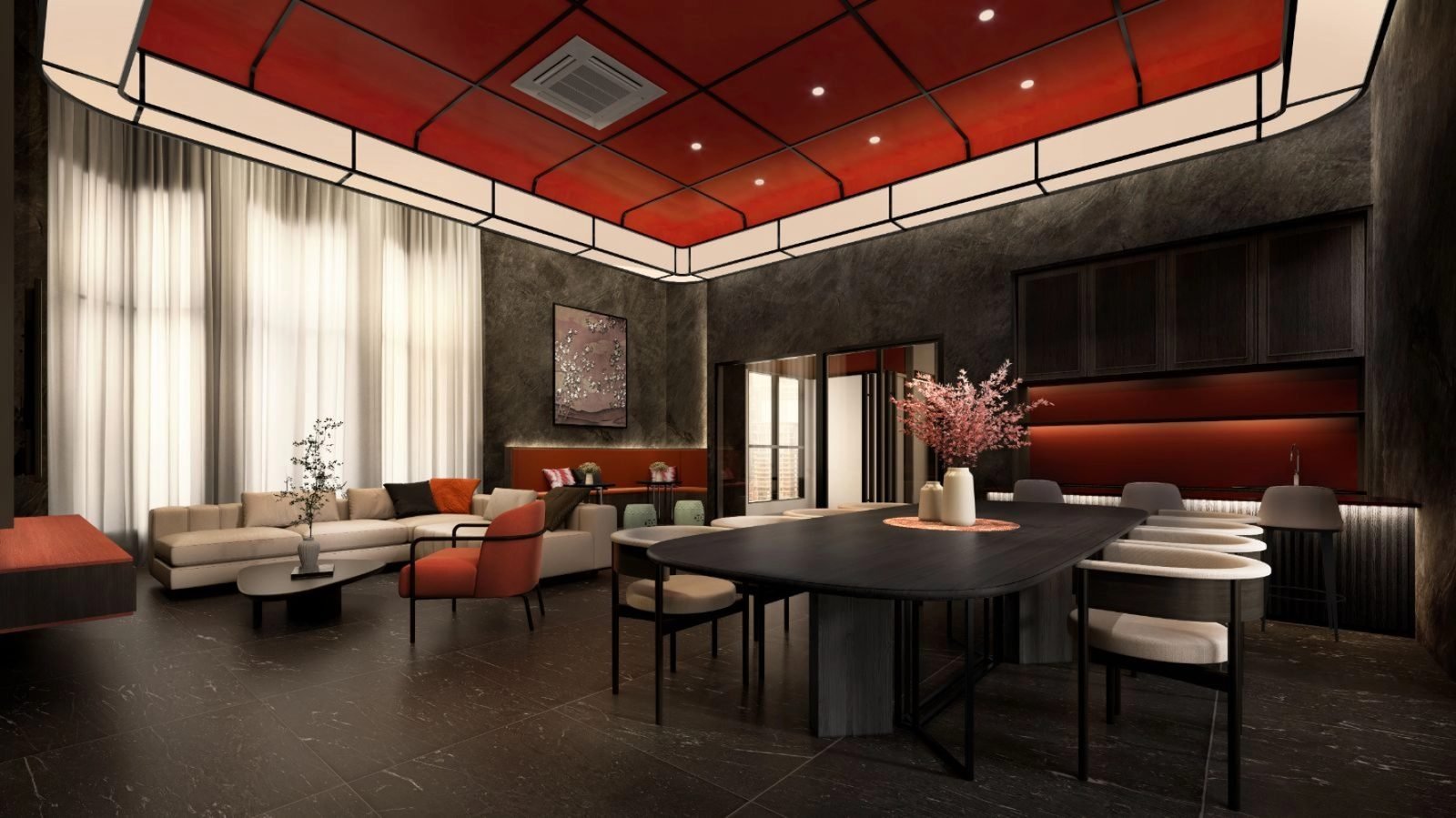 Branniganz Suites @ Bukit Bintang — Dining lounge, artist’s impression