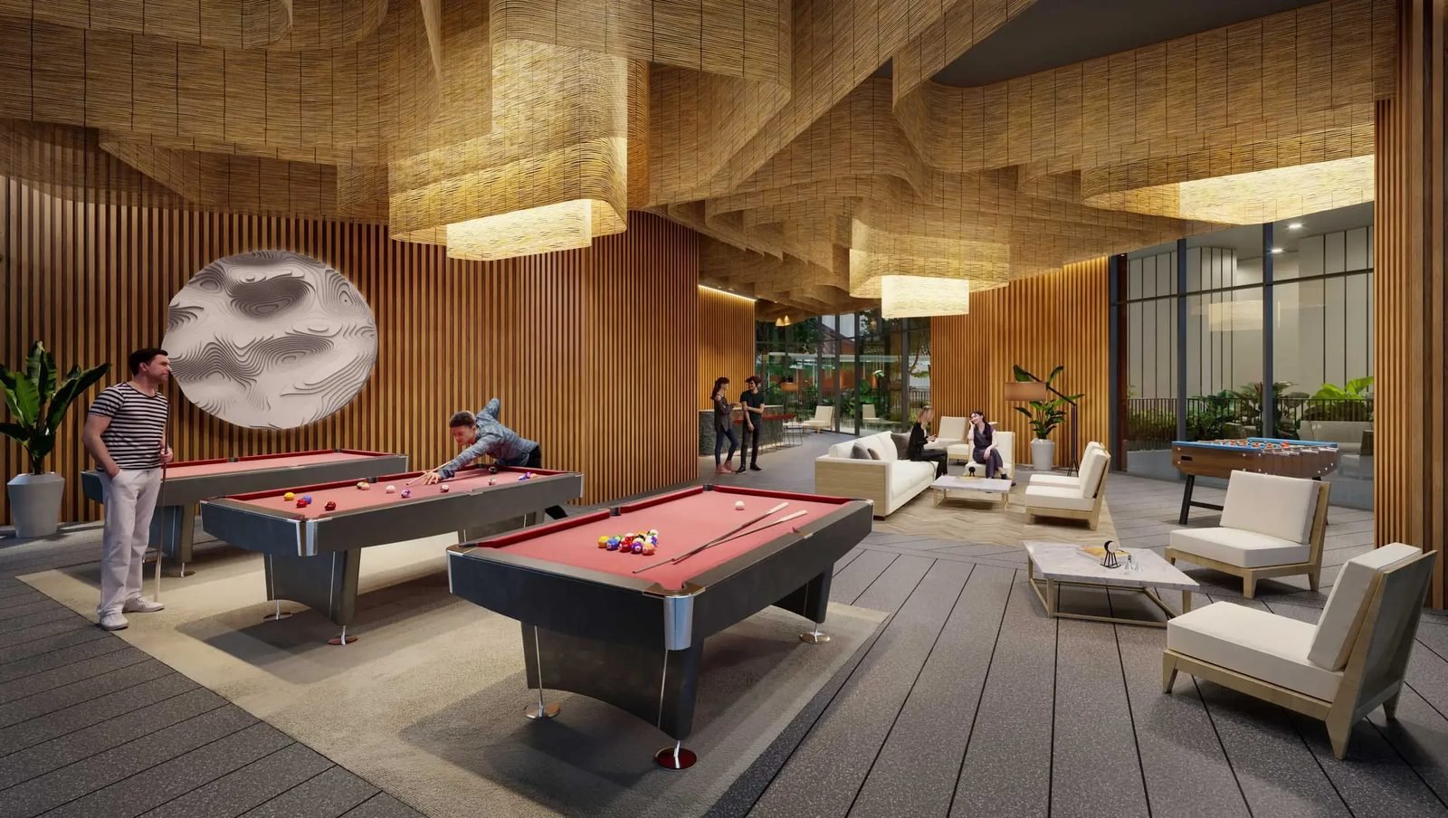 Bayu Damai Residence — Games room, artist’s impression