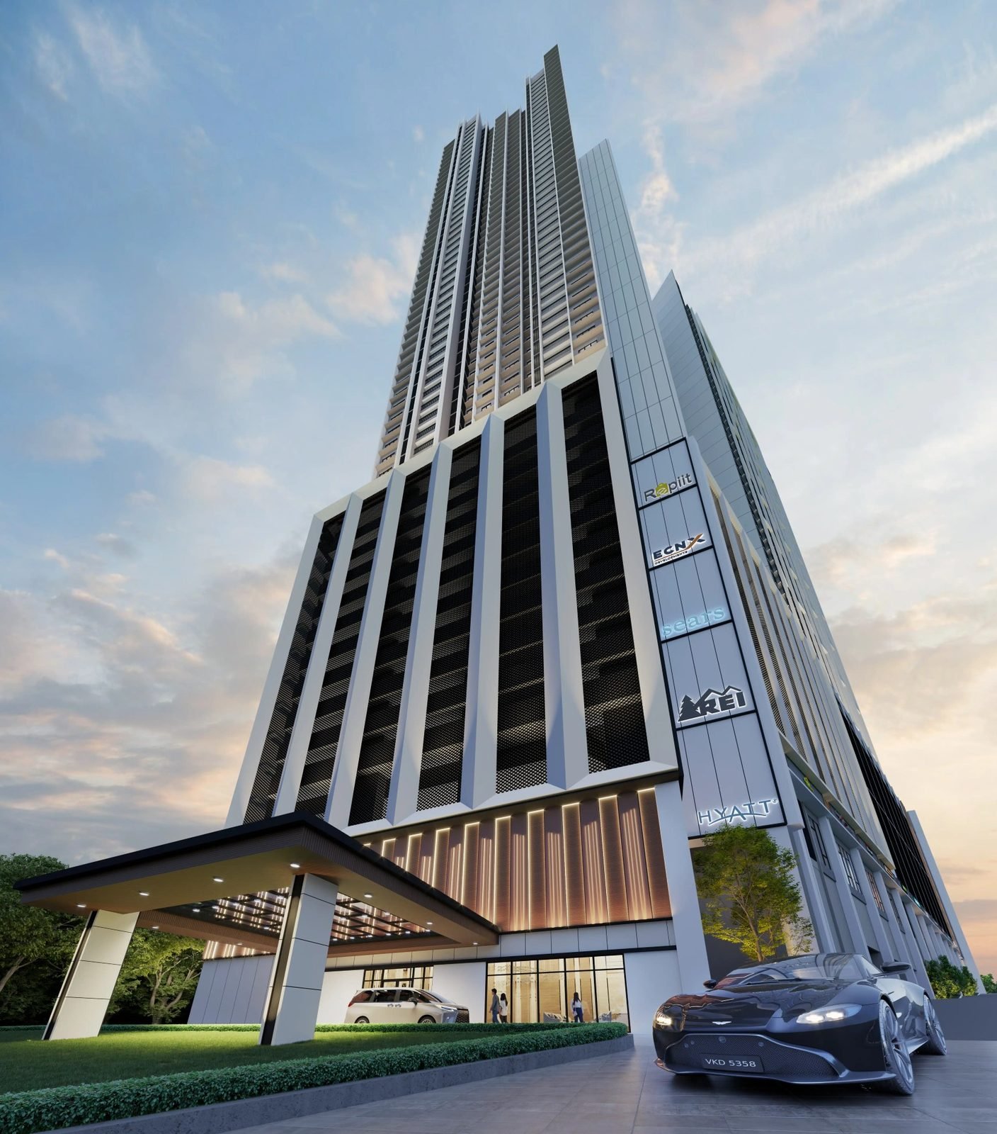 Causewayz Square @ JBCC — Brixton Tower, artist’s impression