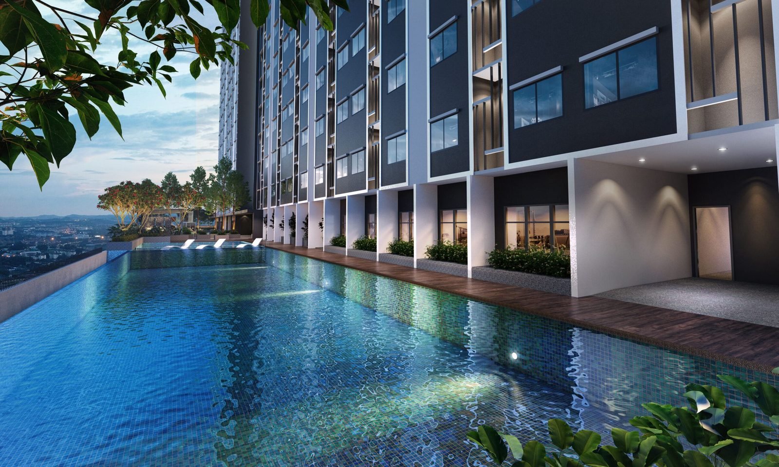 D’Nuri Residence — Swimming pool, artist’s impression