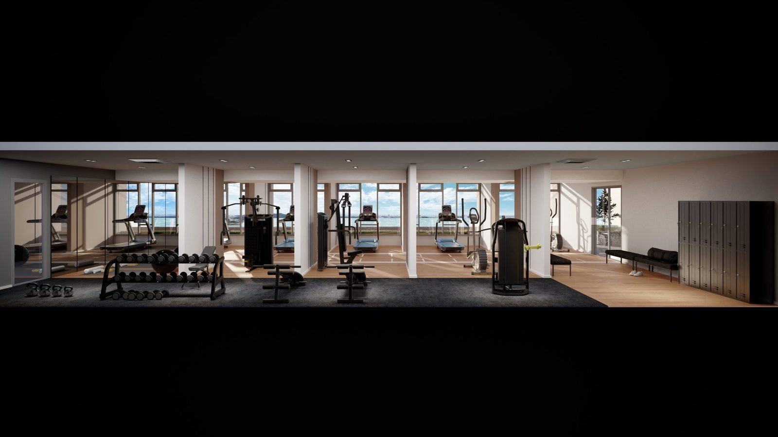 D’Nuri Residence — Gymnasium, artist’s impression