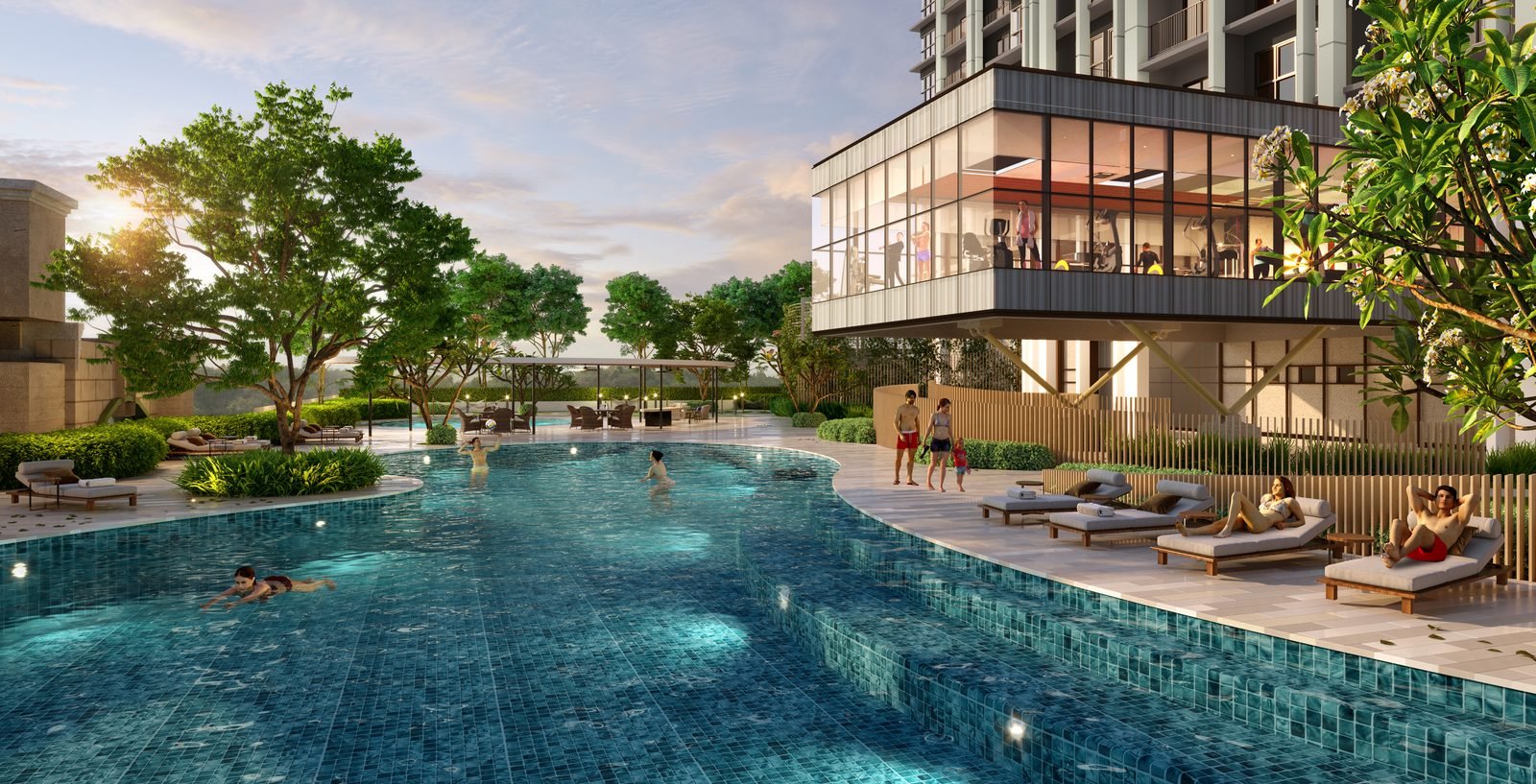 D’Tessera Residence @ Kepong — Podium facilities, artist’s impression