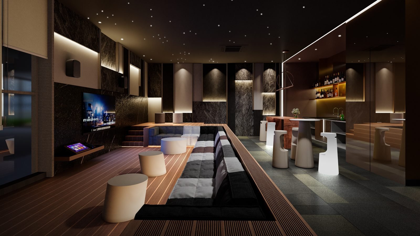 D’Tessera Residence @ Kepong — Mini theatre & bar, artist’s impression