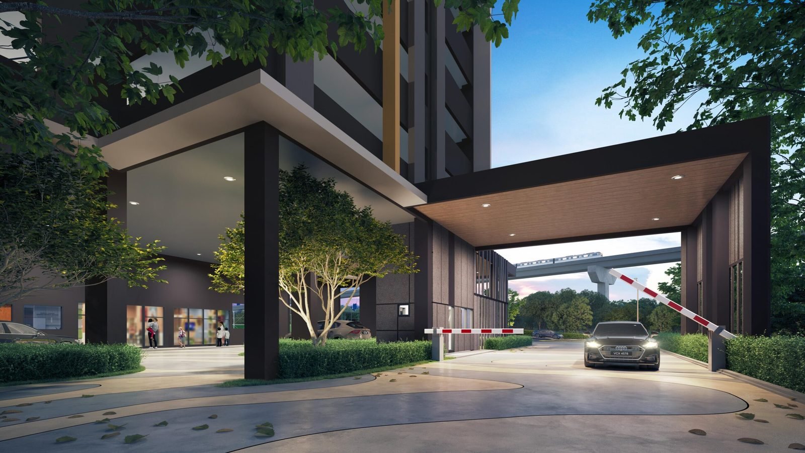 Devia Residence @ Kwasa Damansara — Arrival, artist’s impression