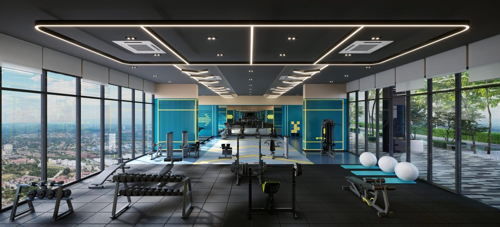 Devia Residence @ Kwasa Damansara — Gymnasium, artist’s impression