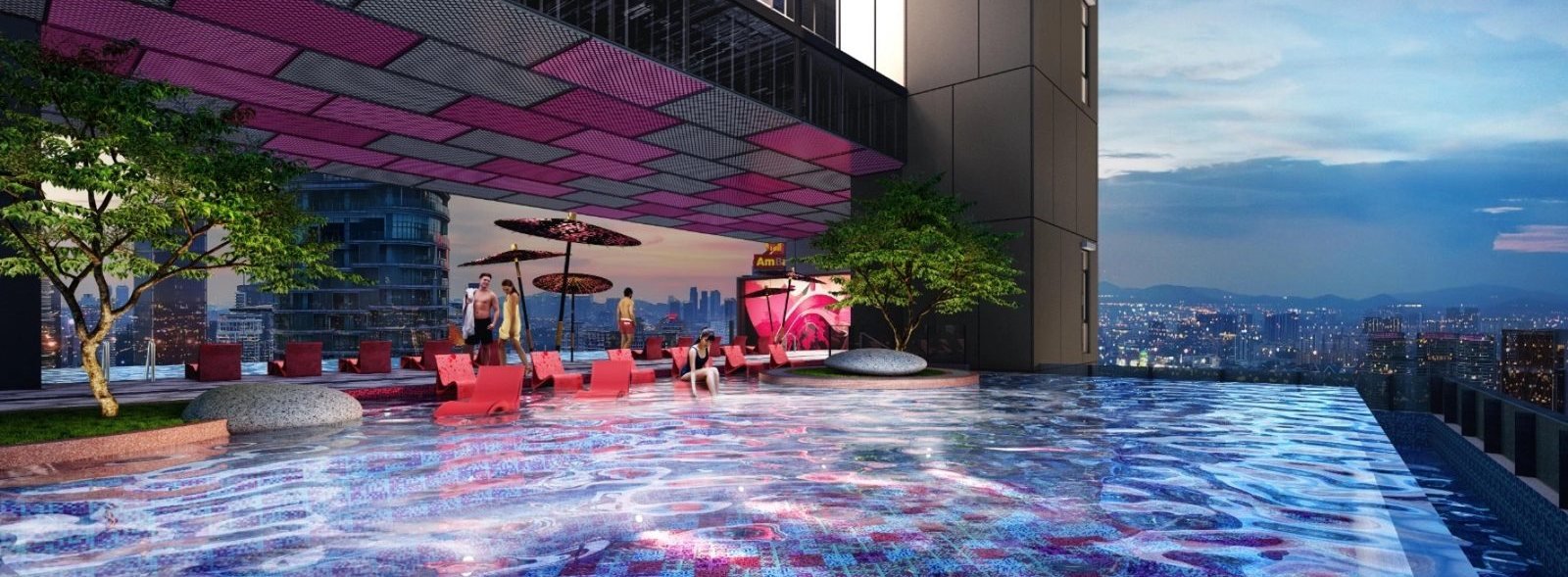 Hanaz Suites @ KLCC — artist’s impression