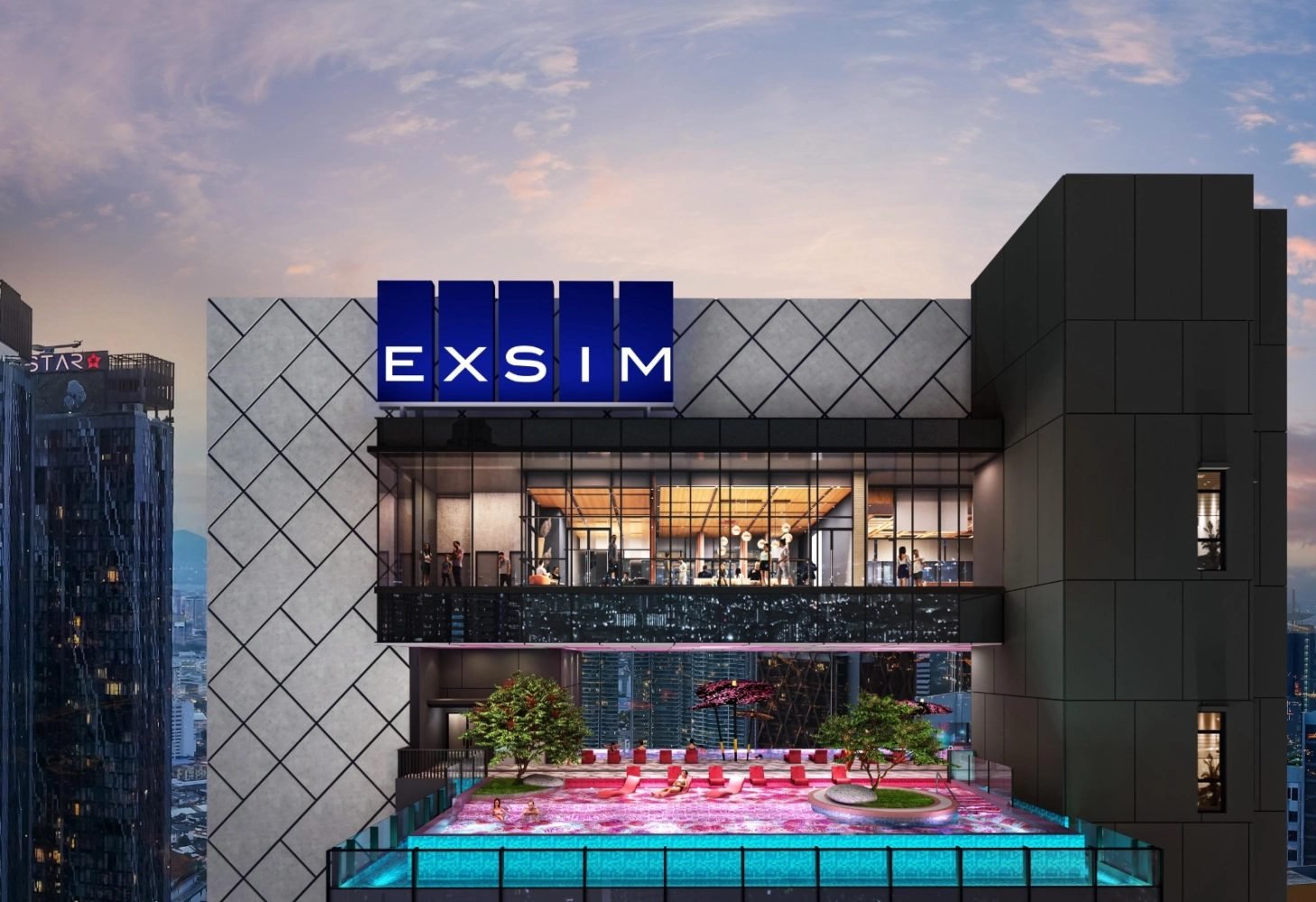 Hanaz Suites @ KLCC — Retail podium, artist’s impression
