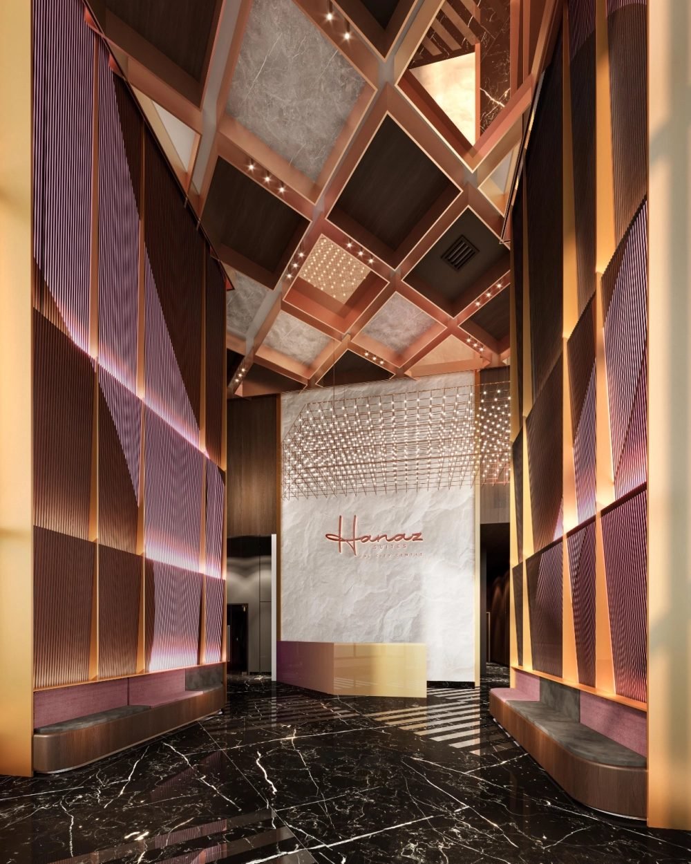 Hanaz Suites @ KLCC — Lobby, artist’s impression