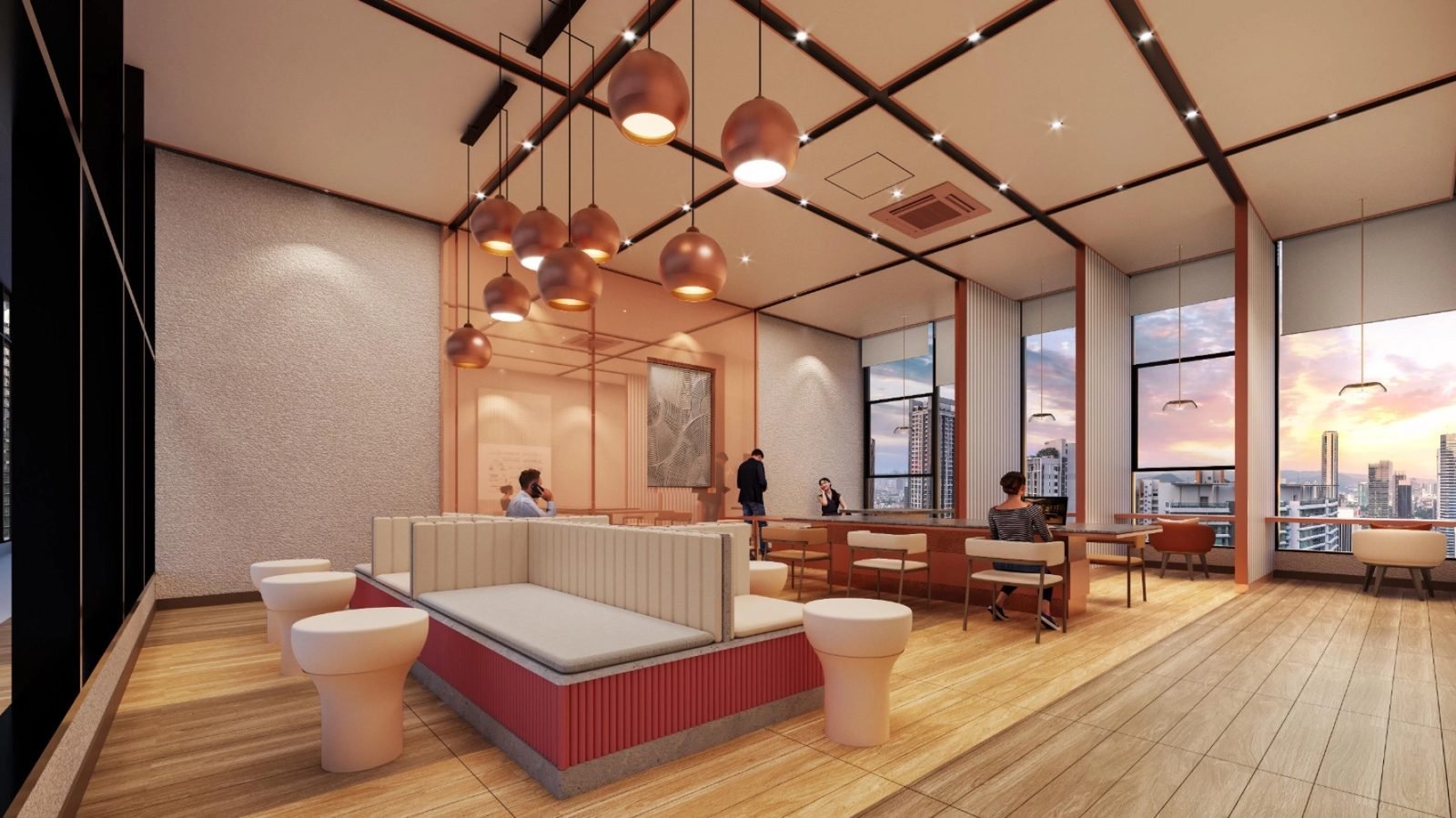 Hanaz Suites @ KLCC — Lounge, artist’s impression
