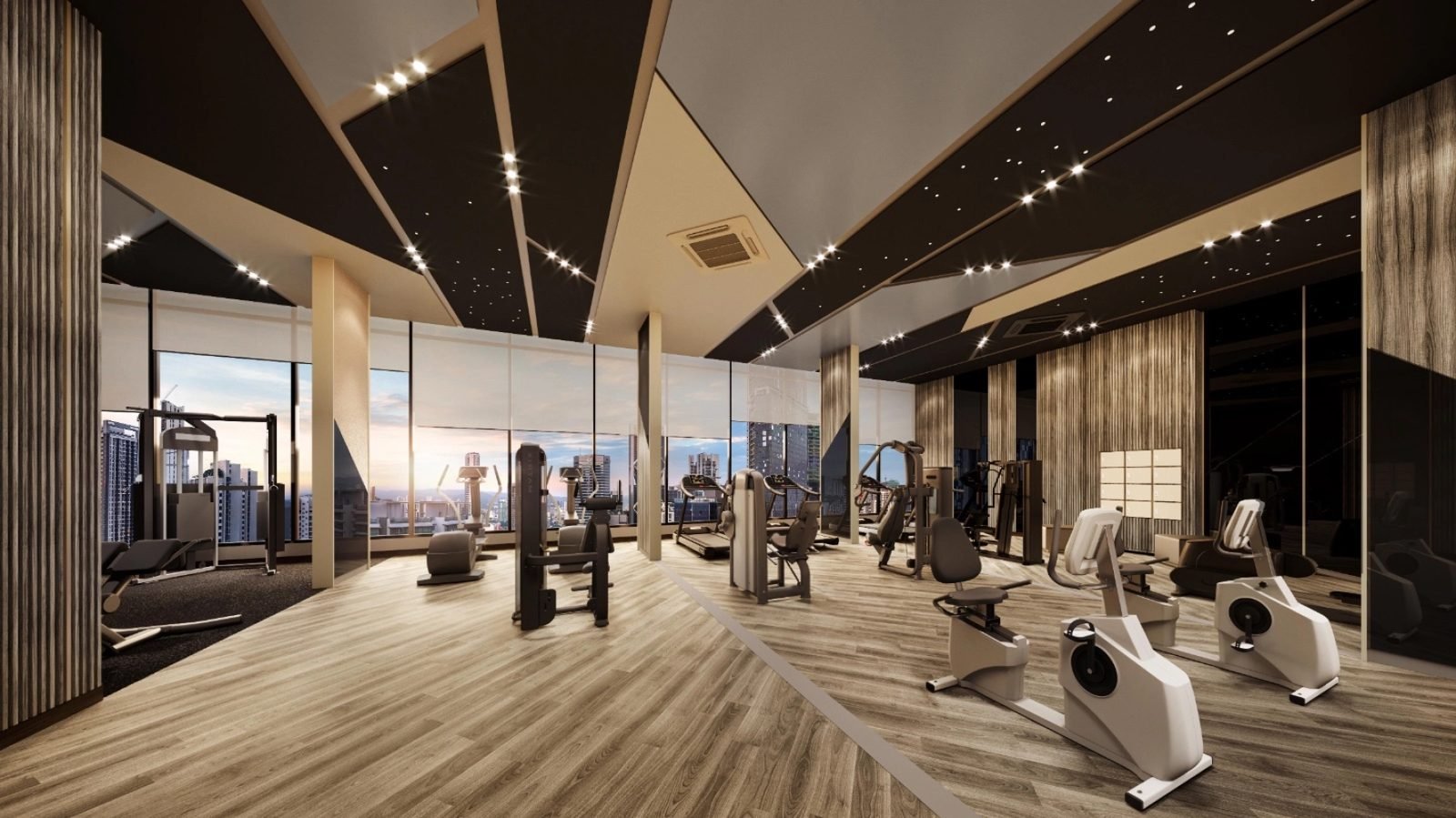 Hanaz Suites @ KLCC — Gymnasium, artist’s impression