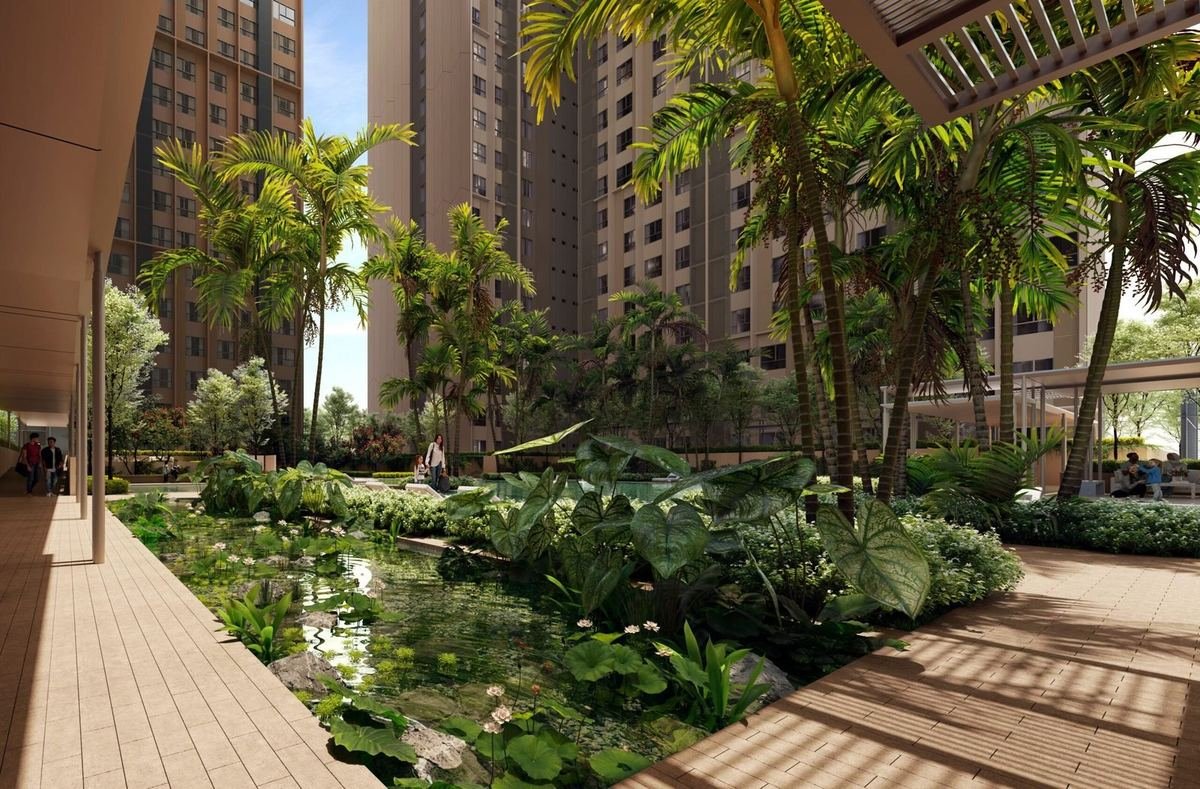 The Kingswoodz @ Bukit Jalil — Biopond, artist’s impression