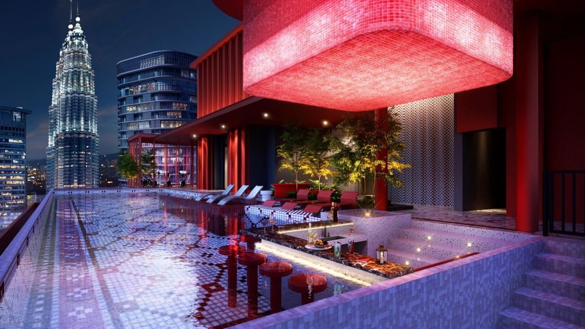 Kyliez Suites — Pool, artist's impression
