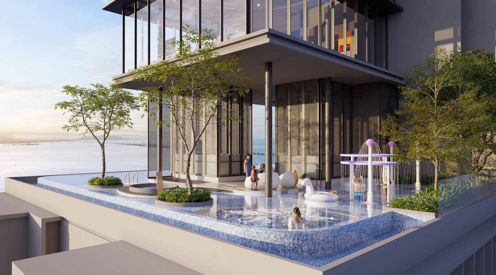 The Lighthauz @ Gelugor — Mirage Bay, artist’s impression