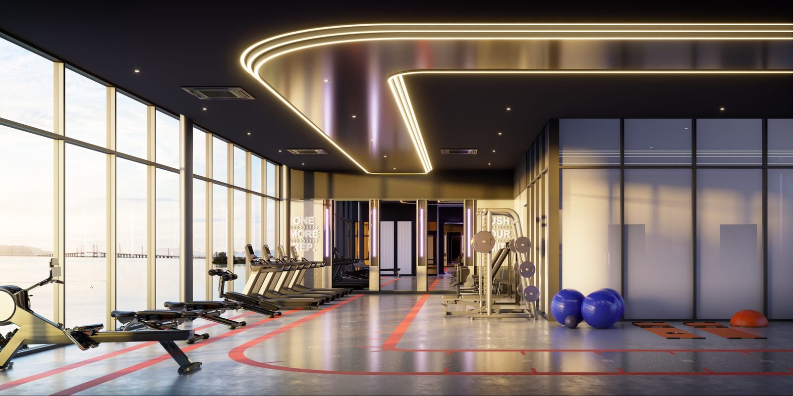 The Lighthauz @ Gelugor — Gymnasium, artist’s impression