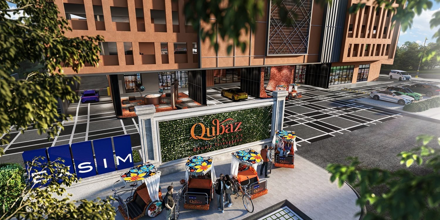 Qubaz Suites — Drop-off, artist’s impression