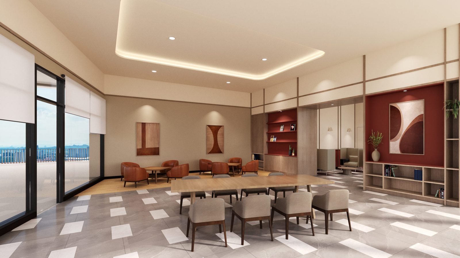 The Queenswoodz @ Bukit Jalil — Inspired Lounge, artist’s impression
