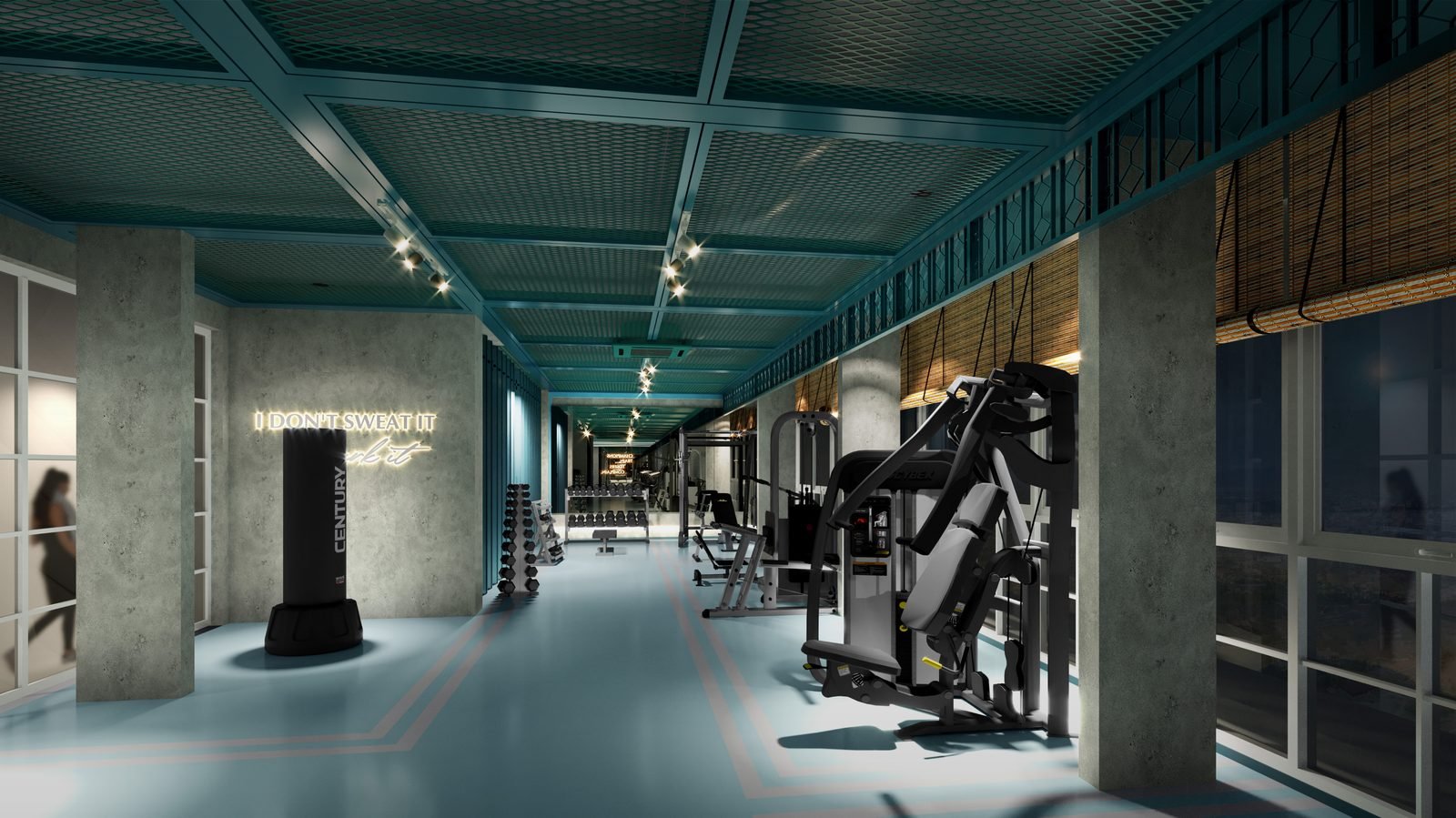 Stallionz Residence — Gymnasium, artist’s impression
