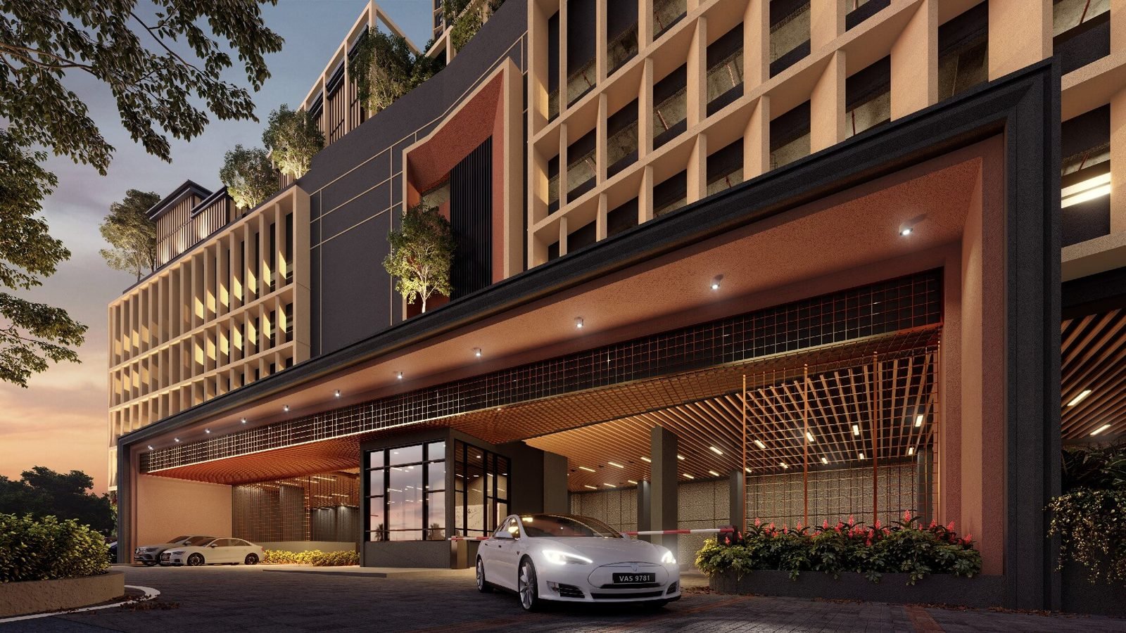 Veladaz Residences @ Bukit Jalil — Entrance statement, artist’s impression