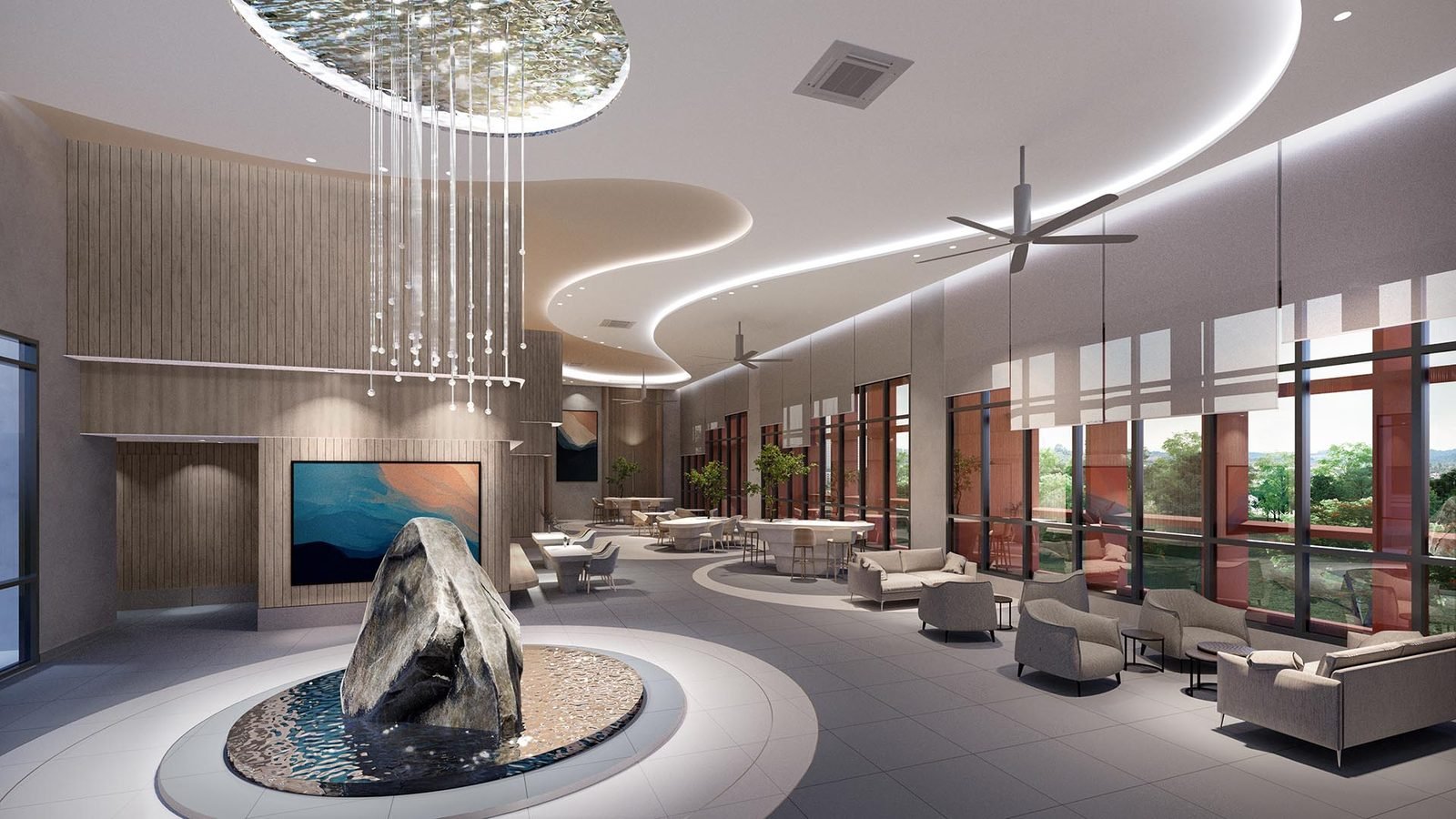 Veladaz Residences @ Bukit Jalil — Lobby lounge, artist’s impression