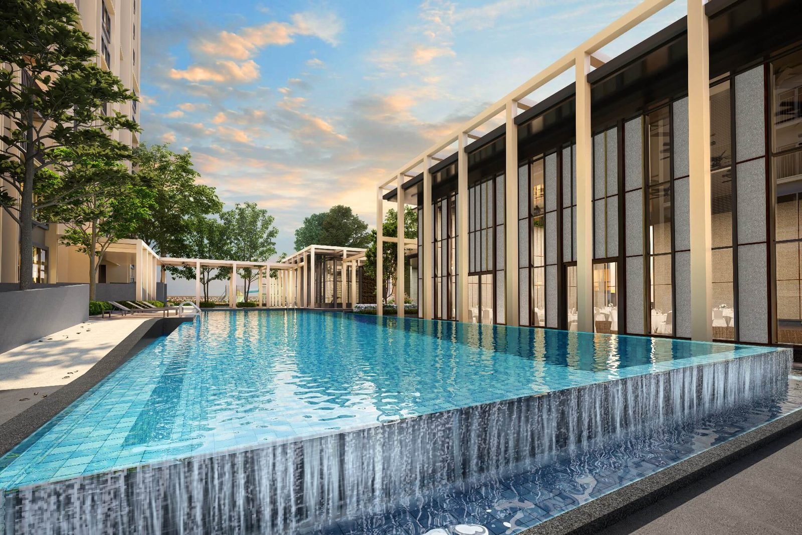 Veladaz Residences @ Bukit Jalil — Pool deck, artist’s impression