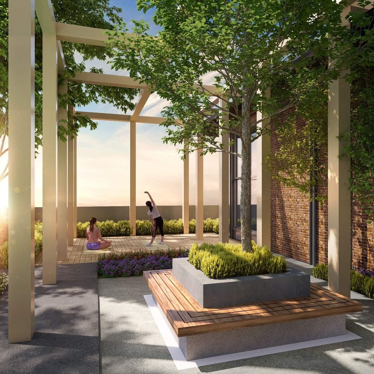 Veladaz Residences @ Bukit Jalil — Yoga & meditation deck, artist’s impression