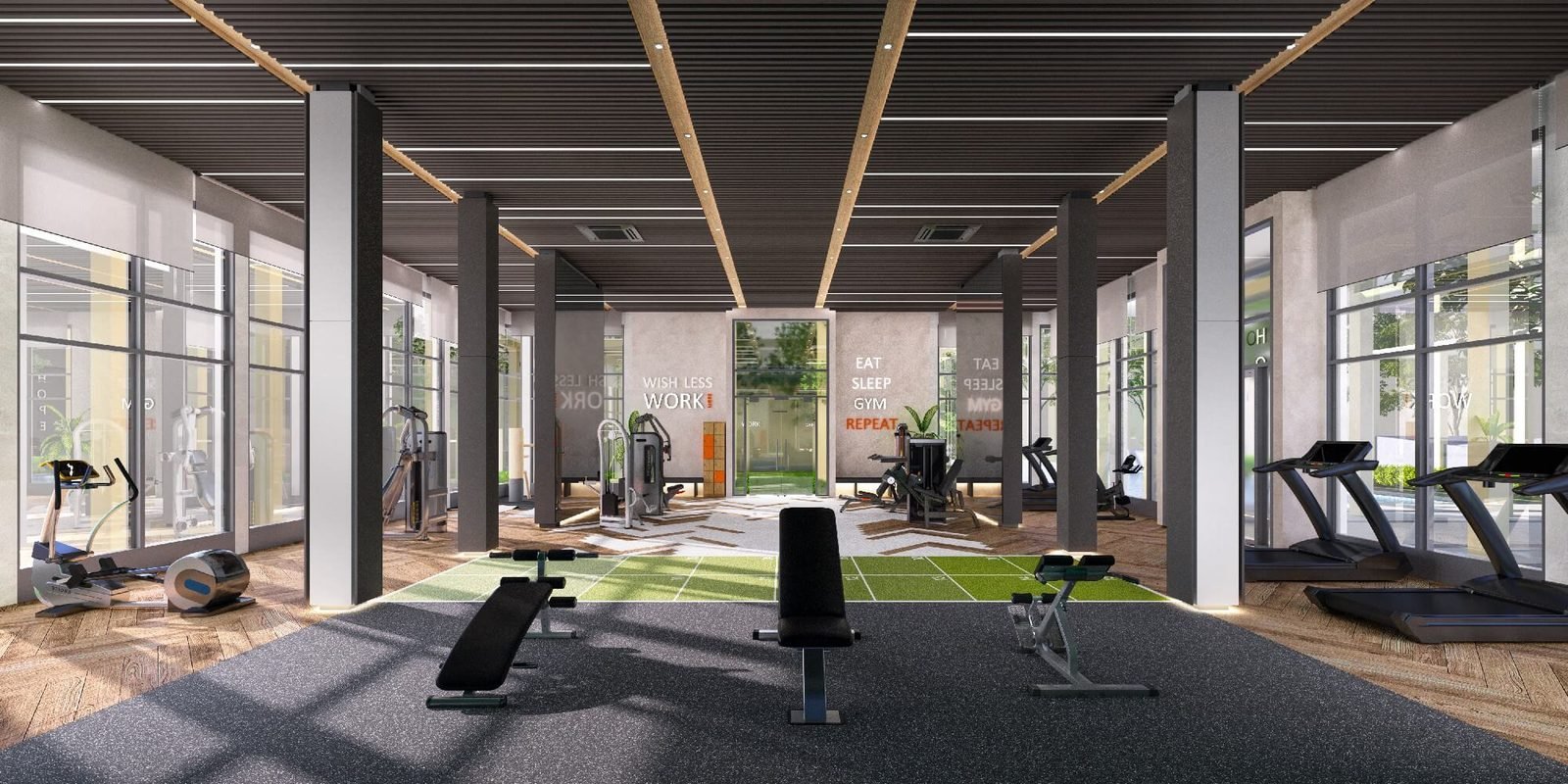 Veladaz Residences @ Bukit Jalil — Gymnasium, artist’s impression