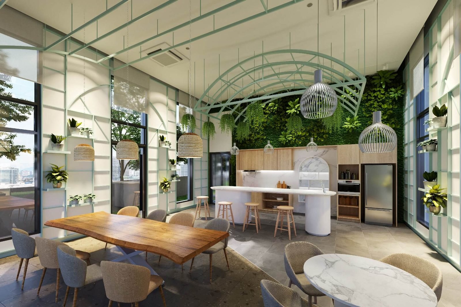 Veladaz Residences @ Bukit Jalil — Kitchen, artist’s impression